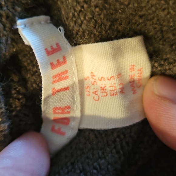 For thee button up cardigan green Small - Picture 4 of 4